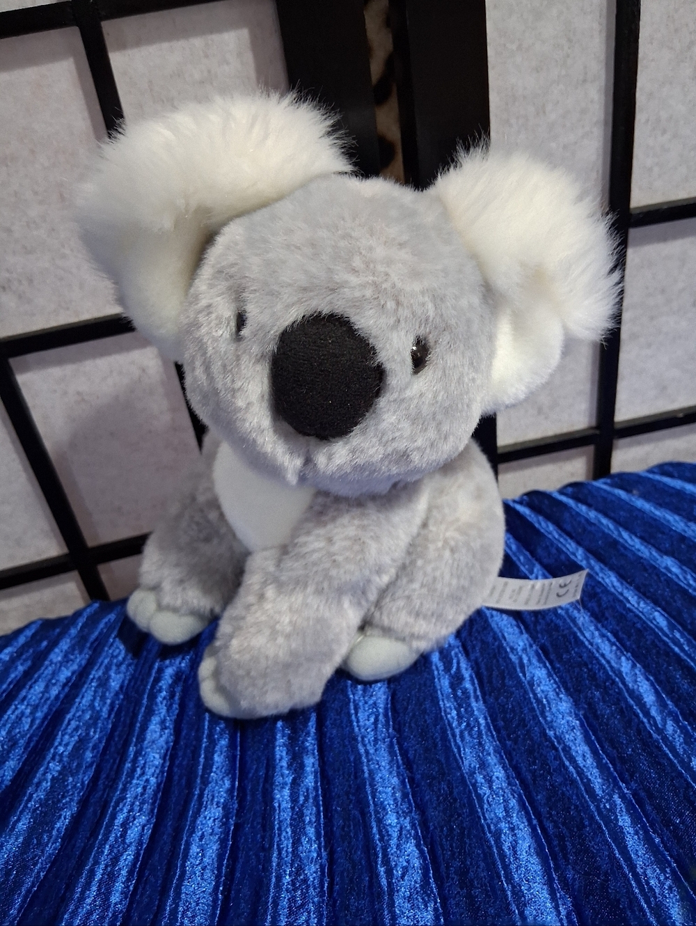 Plush Grey Koala Stuffed Animal - Soft Fuzzy Toy